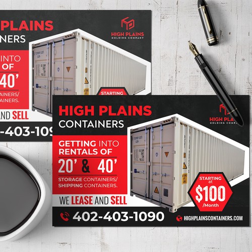 Postcard, flyer or print contest entry by Sketch Media™