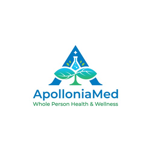 Logo - Where science meets nature. Whole human health Design by Netra_Air