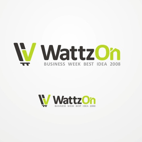 Help WattzOn (BusinessWeek Best Idea 2008) with a new logo Design by dessloch
