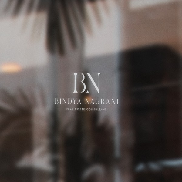 Minimal design for real estate agent.