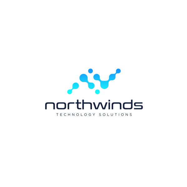 Design a modern logo for NORTHWINDS Technology Solutions