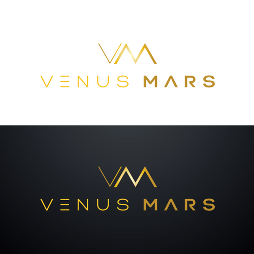 Create a visually dynamic logo for Venus Mars Design réalisé par Jordon