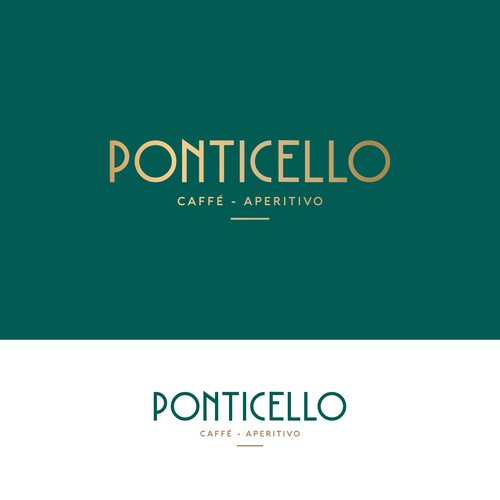 Design a logo for italian cafe in frankfurt/germany Design by desi9nart