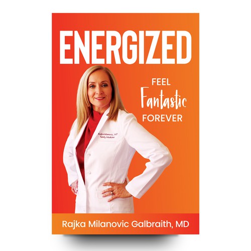 Design a New York Times Bestseller E-book and book cover for my book: Energized Design by libzyyy