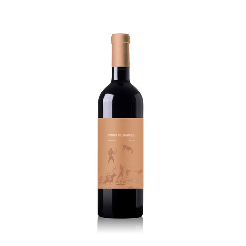 Malbec Wine Label for an Argentinian Winery Design by Bogoje Bojovic