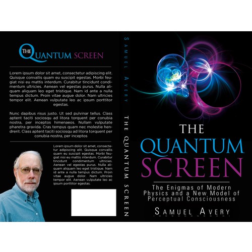 Book Cover: Quantum Physics & Consciousenss Design by srk1xz