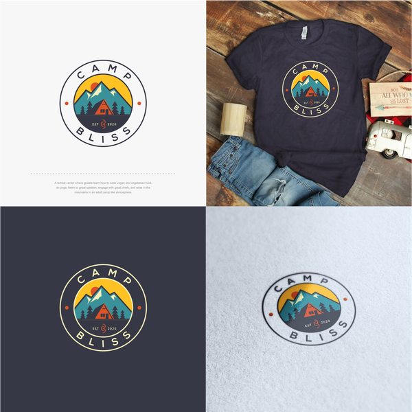 Design realizzato da OmegArts ✌ intitolato "Camp Bliss"