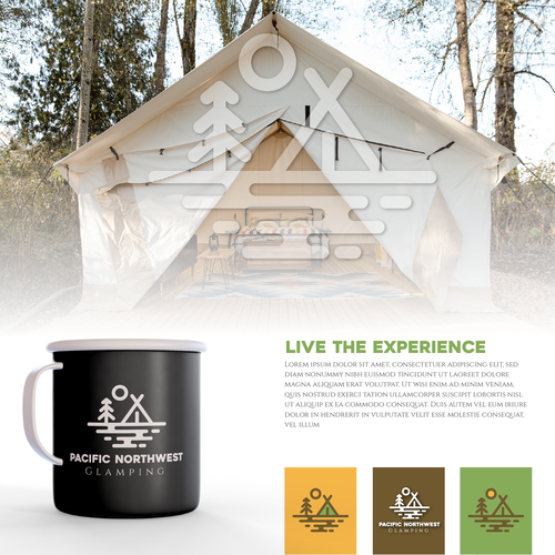 Design a logo for luxury Glamping Business Design by Eldiegodimas