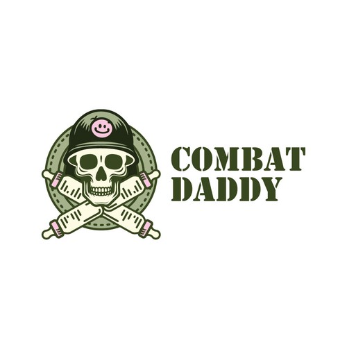 Need a classic, manly logo to appeal to new dads to read our blog! Design by bevouliin