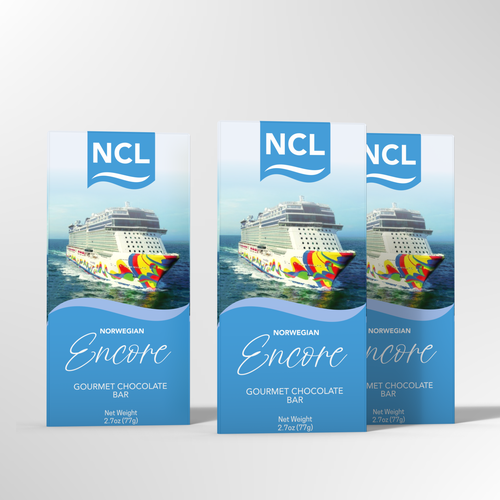 Chocolate Bar Wrapper for Cruiseline Design by StudioUno