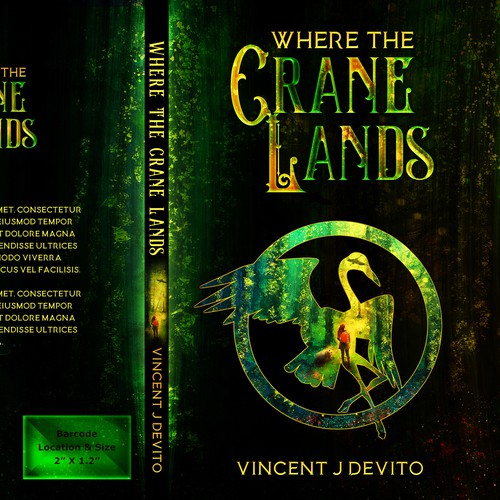 Design cover for a magical book with talking animals Design by Anastasia Brenych