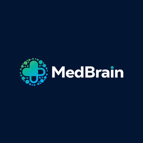 Logo & Branding for MedBrain | Delivering free medical diagnostics to developing nations. Diseño de Mr.CreativeLogo