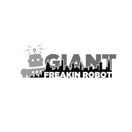 Minimalist, Classy Giant Robot Logo Wanted Design réalisé par TJCD