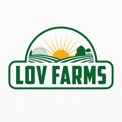 Modern/Abstract logo for small upstate NY vegetable farm. Design by i - Graphics