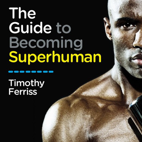 "Becoming Superhuman" Book Cover Design by leesteffen