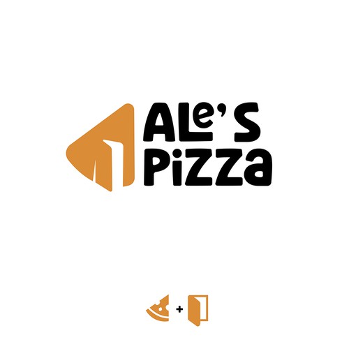 Diseño de Rebrend Ale's pizza (Pizzeria da asporto) de degidesu