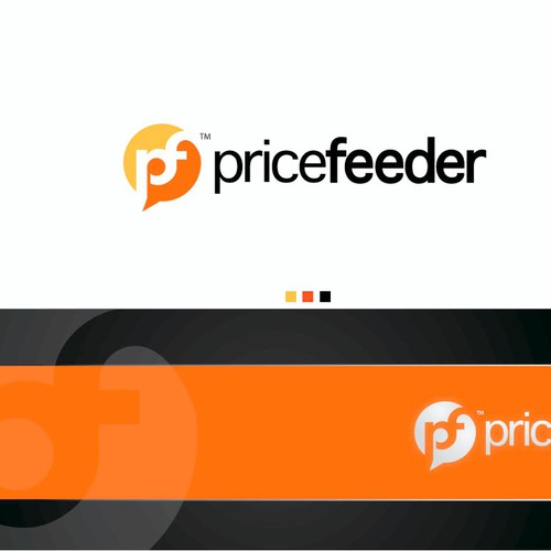 PriceFeeder.com Logo design contest Diseño de Xenth