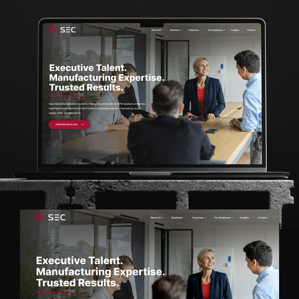 Corporate Style Recruitment Agency Website