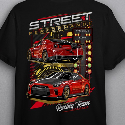 Drag Race Shirts Strange Dragin' Racing T Shirt