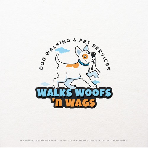 Fun logo for Dog Walking Business | Logo design contest