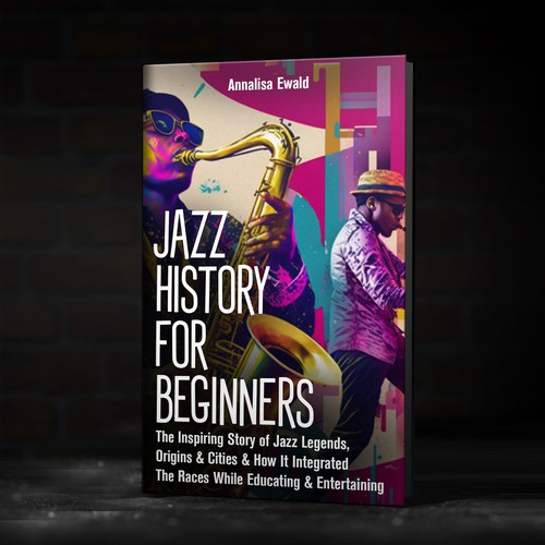 Diseño de Design a cover for this intriguing layman's approach to Jazz History. de DWL-Designs