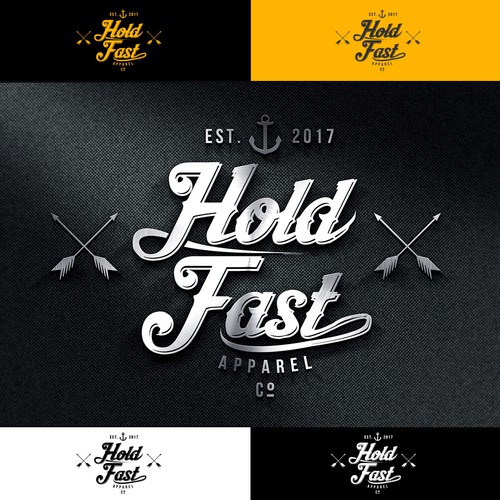 Create the logo for Hold Fast Apparel Co. | Logo design contest