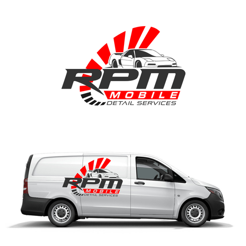 Need a powerful creative logo for mobile detail business Design von lanmorys