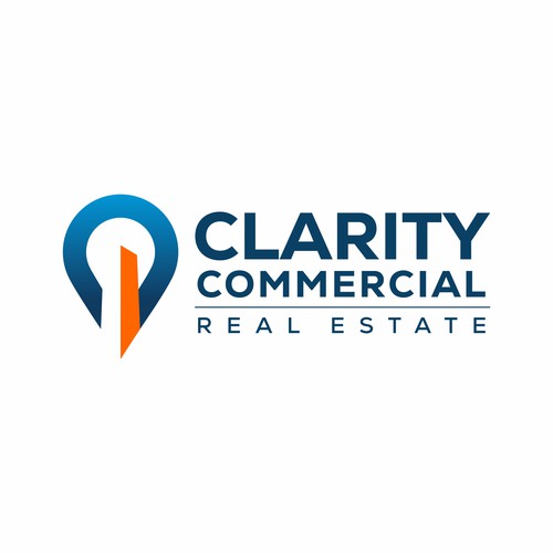 Logo + Brand Guide for Clarity Commercial Real Estate Design by Brain.co