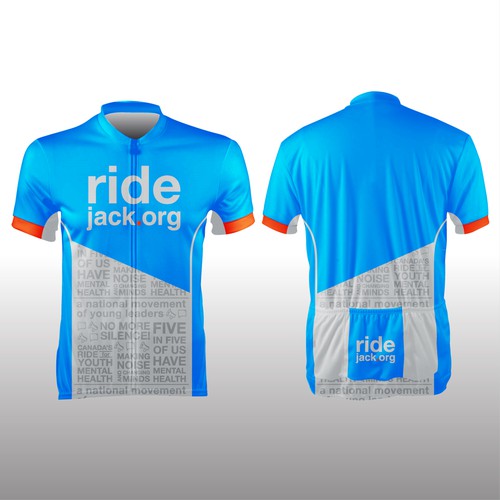 Design Cycling Jerseys for over 900 riders at the 2017 Jack Ride Charity Fundraiser Kleding of