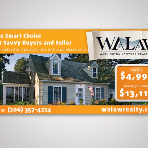 Create the magazine ad for WaLaw Realty, LLC Design by Tolak Balak