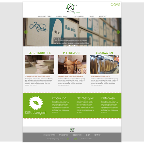 Web page design contest entry by koluk