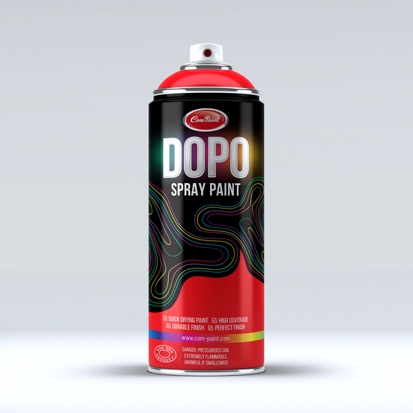 Visually Explosive Spray Paint Can Label