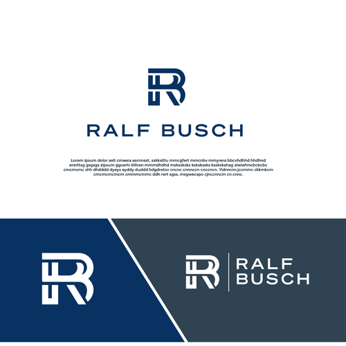 Designs | Ralf Busch Logo for Letter and Business Card | Logo design ...