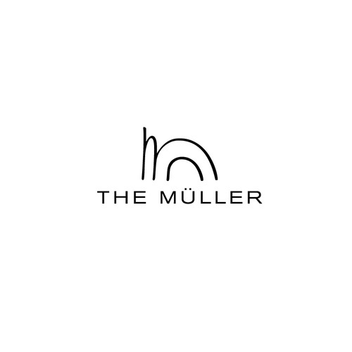 Want a challenge? Use the umlaut  - create a luxury logo for an apt building – The Müller Design by S.H Designs