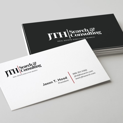 Business Card Design for Executive Search Firm Design by Birendra Chandra Das