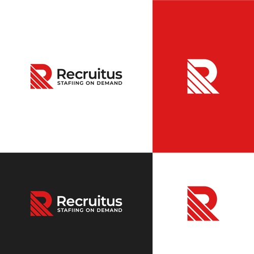 Logo for innovative recruitment company Design by Captainzz