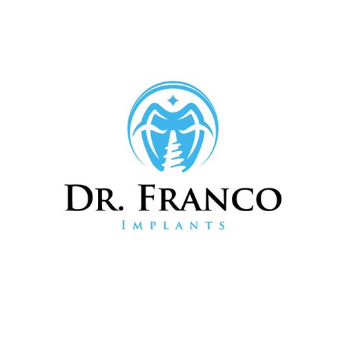 Luxury Dental Implant Logo Brand for World-Class Implant Surgeon appeal Patients and Other Doctors Design by M.muyunda