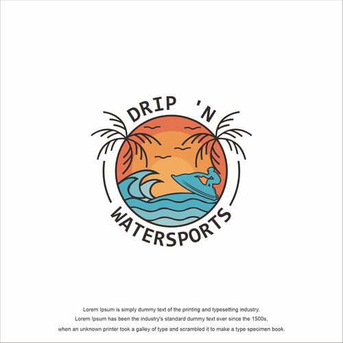Logo Design for a Watersports and Boat Rental Company Based in Destin Florida Design by GoodTime_