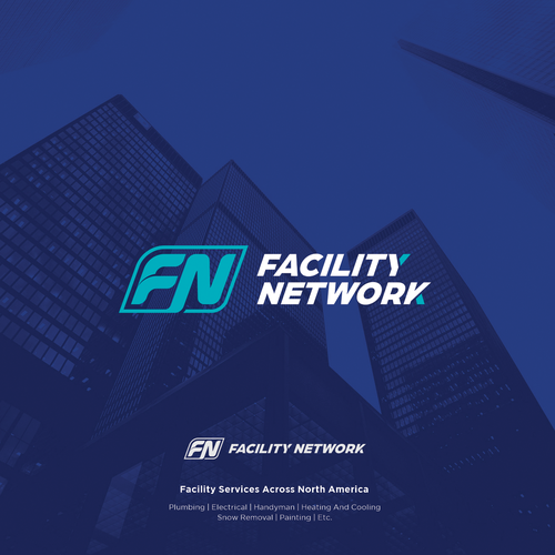 Design a Logo for a Modern Facility Services Company Design by AXXV ™
