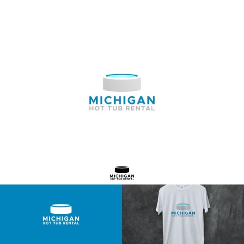 Michigan Hot Tub Rental Logo Design Contest Design by ekhodgm