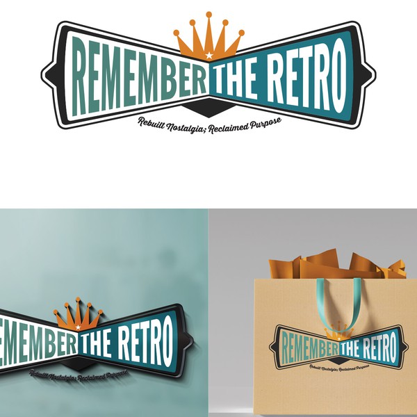 Retro Logo Concept for Vintage Store