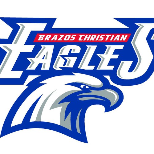 Design an orignal EAGLE mascot for Brazos Christian School Design by fs42158