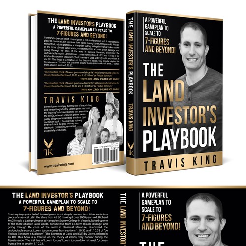 Powerful book cover needed for a book about land investing Design by Bigpoints