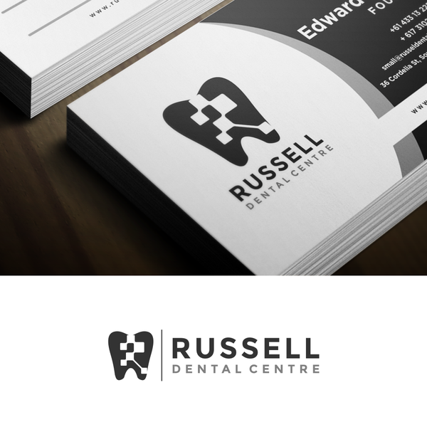 Design by Dailyᴵᶰᶜ titled "Russell Digital Dentistry Logo Design"