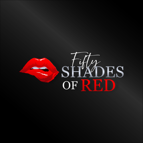 Logo for "50 Shades of Red" themed party Design by Gdawsign86