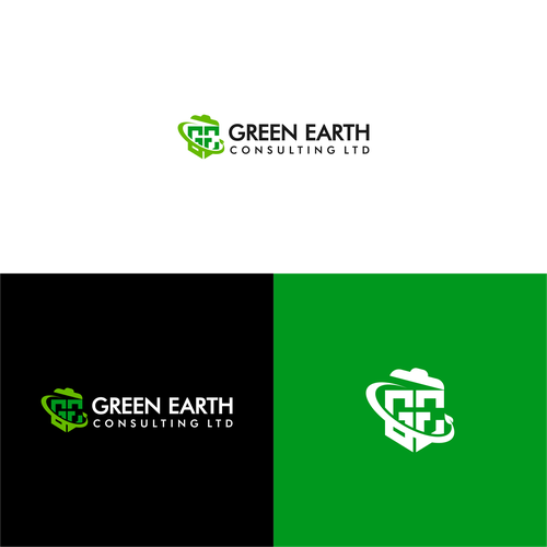 "Green Earth Logo" winning Logo design