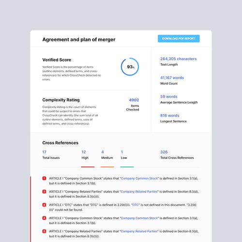 Crisp Report Page to Showcase Our Analytics Output Design by VIOM