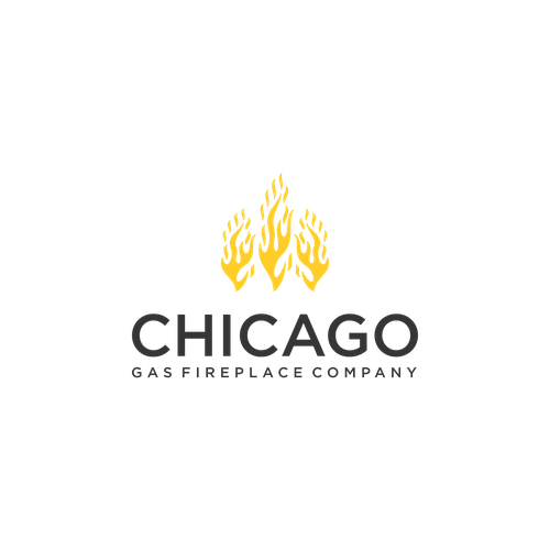 Chicago Gas Fireplace Company Logo Design Contest