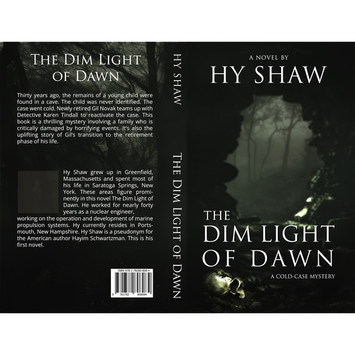 Enticing book cover for a cold-case mystery! Design by johnny_an