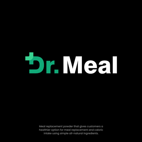 Meal Replacement Powder - Dr. Meal Logo Réalisé par Marin M.